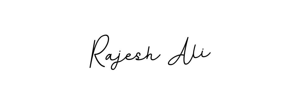 Use a signature maker to create a handwritten signature online. With this signature software, you can design (BallpointsItalic-DORy9) your own signature for name Rajesh Ali. Rajesh Ali signature style 11 images and pictures png