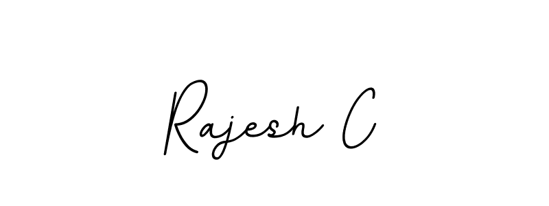 It looks lik you need a new signature style for name Rajesh C. Design unique handwritten (BallpointsItalic-DORy9) signature with our free signature maker in just a few clicks. Rajesh C signature style 11 images and pictures png