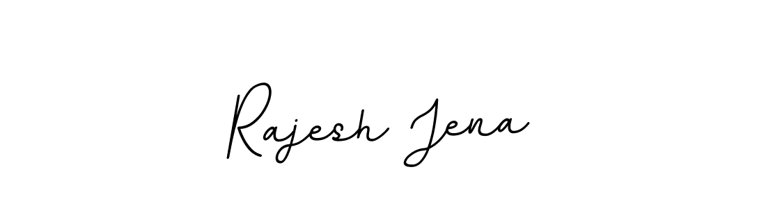 You should practise on your own different ways (BallpointsItalic-DORy9) to write your name (Rajesh Jena) in signature. don't let someone else do it for you. Rajesh Jena signature style 11 images and pictures png