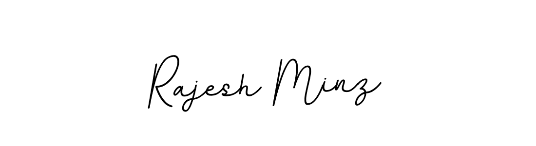 You should practise on your own different ways (BallpointsItalic-DORy9) to write your name (Rajesh Minz) in signature. don't let someone else do it for you. Rajesh Minz signature style 11 images and pictures png