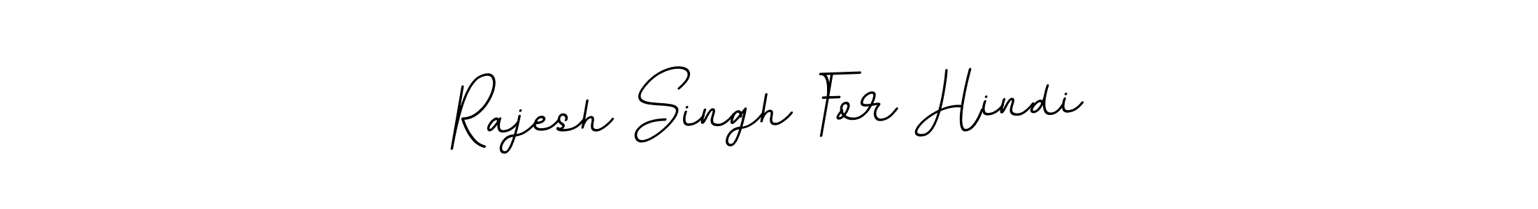 How to make Rajesh Singh For Hindi signature? BallpointsItalic-DORy9 is a professional autograph style. Create handwritten signature for Rajesh Singh For Hindi name. Rajesh Singh For Hindi signature style 11 images and pictures png