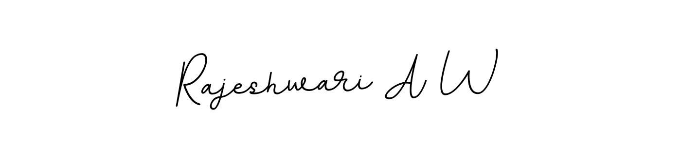 Here are the top 10 professional signature styles for the name Rajeshwari A W. These are the best autograph styles you can use for your name. Rajeshwari A W signature style 11 images and pictures png