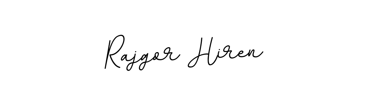 It looks lik you need a new signature style for name Rajgor Hiren. Design unique handwritten (BallpointsItalic-DORy9) signature with our free signature maker in just a few clicks. Rajgor Hiren signature style 11 images and pictures png