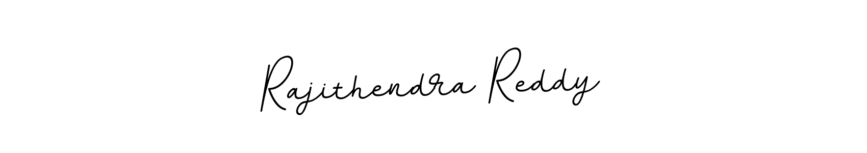 Make a beautiful signature design for name Rajithendra Reddy. With this signature (BallpointsItalic-DORy9) style, you can create a handwritten signature for free. Rajithendra Reddy signature style 11 images and pictures png