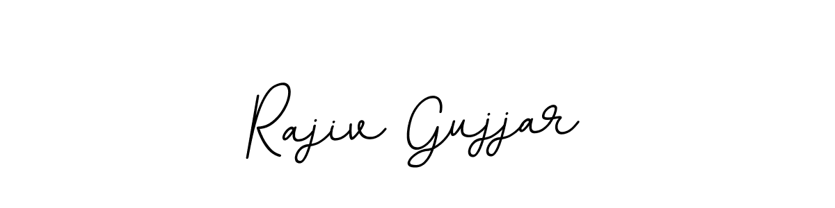 BallpointsItalic-DORy9 is a professional signature style that is perfect for those who want to add a touch of class to their signature. It is also a great choice for those who want to make their signature more unique. Get Rajiv Gujjar name to fancy signature for free. Rajiv Gujjar signature style 11 images and pictures png