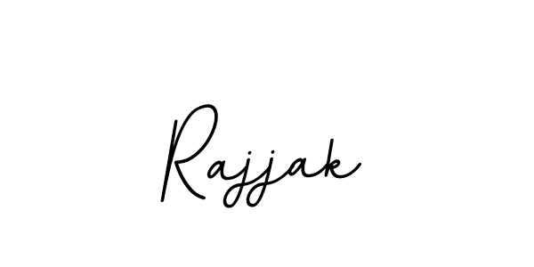 Design your own signature with our free online signature maker. With this signature software, you can create a handwritten (BallpointsItalic-DORy9) signature for name Rajjak. Rajjak signature style 11 images and pictures png