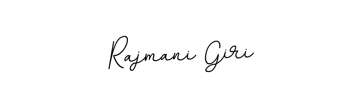 Make a beautiful signature design for name Rajmani Giri. With this signature (BallpointsItalic-DORy9) style, you can create a handwritten signature for free. Rajmani Giri signature style 11 images and pictures png