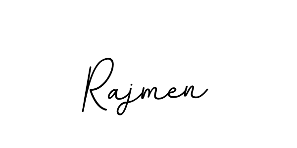 Make a beautiful signature design for name Rajmen. With this signature (BallpointsItalic-DORy9) style, you can create a handwritten signature for free. Rajmen signature style 11 images and pictures png