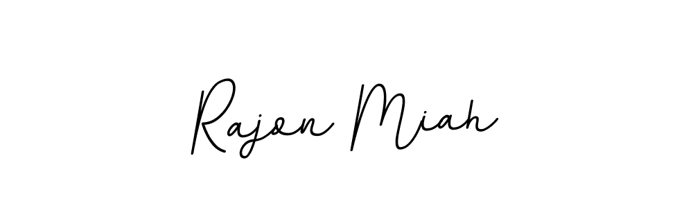 Make a beautiful signature design for name Rajon Miah. Use this online signature maker to create a handwritten signature for free. Rajon Miah signature style 11 images and pictures png