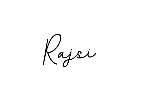 The best way (BallpointsItalic-DORy9) to make a short signature is to pick only two or three words in your name. The name Rajsi include a total of six letters. For converting this name. Rajsi signature style 11 images and pictures png