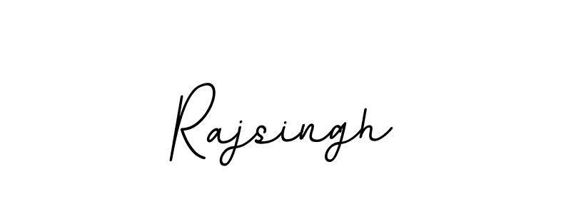 Create a beautiful signature design for name Rajsingh. With this signature (BallpointsItalic-DORy9) fonts, you can make a handwritten signature for free. Rajsingh signature style 11 images and pictures png