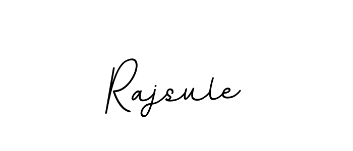 if you are searching for the best signature style for your name Rajsule. so please give up your signature search. here we have designed multiple signature styles  using BallpointsItalic-DORy9. Rajsule signature style 11 images and pictures png