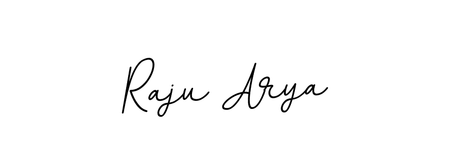 Design your own signature with our free online signature maker. With this signature software, you can create a handwritten (BallpointsItalic-DORy9) signature for name Raju Arya. Raju Arya signature style 11 images and pictures png
