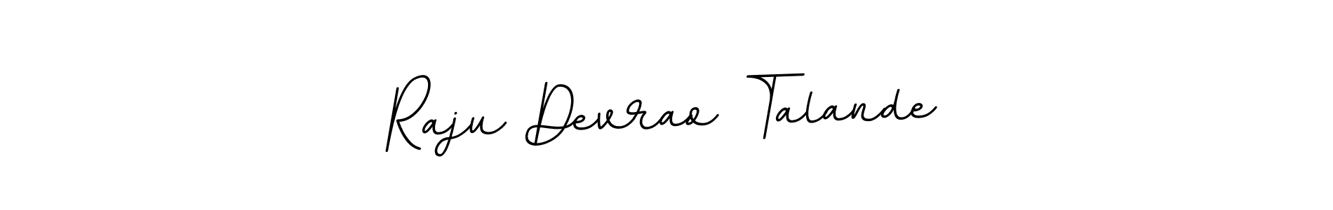Use a signature maker to create a handwritten signature online. With this signature software, you can design (BallpointsItalic-DORy9) your own signature for name Raju Devrao Talande. Raju Devrao Talande signature style 11 images and pictures png