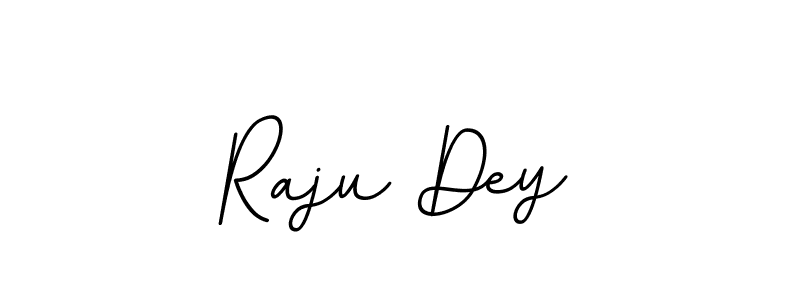 How to make Raju Dey name signature. Use BallpointsItalic-DORy9 style for creating short signs online. This is the latest handwritten sign. Raju Dey signature style 11 images and pictures png