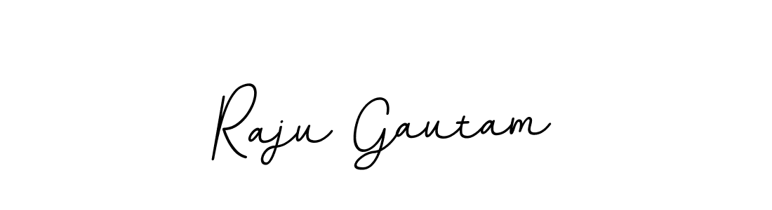 BallpointsItalic-DORy9 is a professional signature style that is perfect for those who want to add a touch of class to their signature. It is also a great choice for those who want to make their signature more unique. Get Raju Gautam name to fancy signature for free. Raju Gautam signature style 11 images and pictures png
