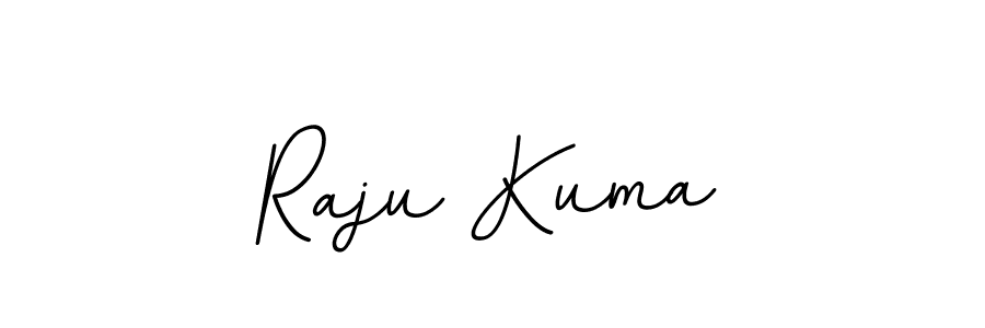 This is the best signature style for the Raju Kuma name. Also you like these signature font (BallpointsItalic-DORy9). Mix name signature. Raju Kuma signature style 11 images and pictures png