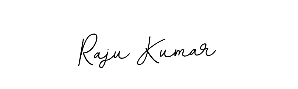 Design your own signature with our free online signature maker. With this signature software, you can create a handwritten (BallpointsItalic-DORy9) signature for name Raju Kumar. Raju Kumar signature style 11 images and pictures png