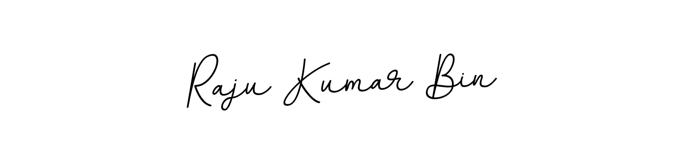 This is the best signature style for the Raju Kumar Bin name. Also you like these signature font (BallpointsItalic-DORy9). Mix name signature. Raju Kumar Bin signature style 11 images and pictures png