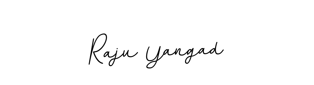 This is the best signature style for the Raju Yangad name. Also you like these signature font (BallpointsItalic-DORy9). Mix name signature. Raju Yangad signature style 11 images and pictures png