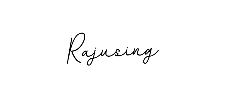 How to make Rajusing signature? BallpointsItalic-DORy9 is a professional autograph style. Create handwritten signature for Rajusing name. Rajusing signature style 11 images and pictures png