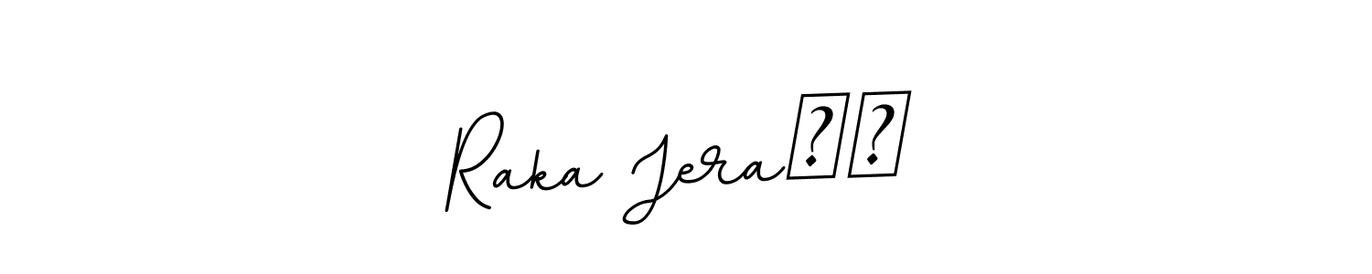 It looks lik you need a new signature style for name Raka Jera❤️. Design unique handwritten (BallpointsItalic-DORy9) signature with our free signature maker in just a few clicks. Raka Jera❤️ signature style 11 images and pictures png