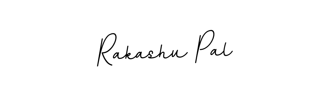 Use a signature maker to create a handwritten signature online. With this signature software, you can design (BallpointsItalic-DORy9) your own signature for name Rakashu Pal. Rakashu Pal signature style 11 images and pictures png