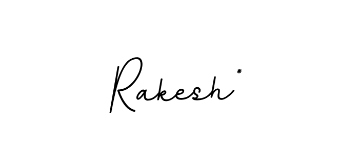The best way (BallpointsItalic-DORy9) to make a short signature is to pick only two or three words in your name. The name Rakesh* include a total of six letters. For converting this name. Rakesh* signature style 11 images and pictures png