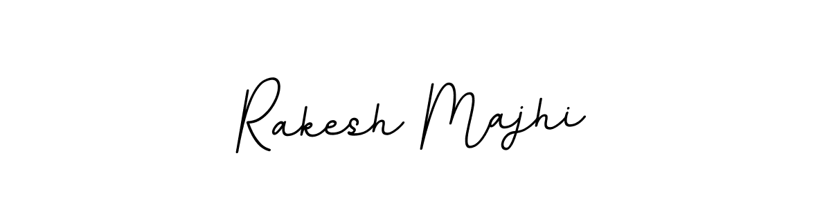 How to make Rakesh Majhi name signature. Use BallpointsItalic-DORy9 style for creating short signs online. This is the latest handwritten sign. Rakesh Majhi signature style 11 images and pictures png