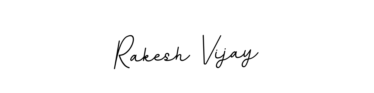 This is the best signature style for the Rakesh Vijay name. Also you like these signature font (BallpointsItalic-DORy9). Mix name signature. Rakesh Vijay signature style 11 images and pictures png