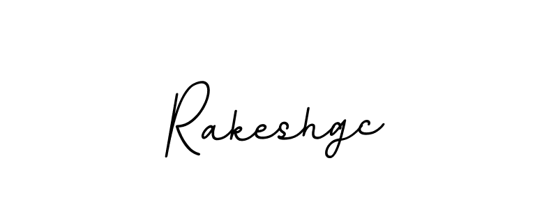 Design your own signature with our free online signature maker. With this signature software, you can create a handwritten (BallpointsItalic-DORy9) signature for name Rakeshgc. Rakeshgc signature style 11 images and pictures png