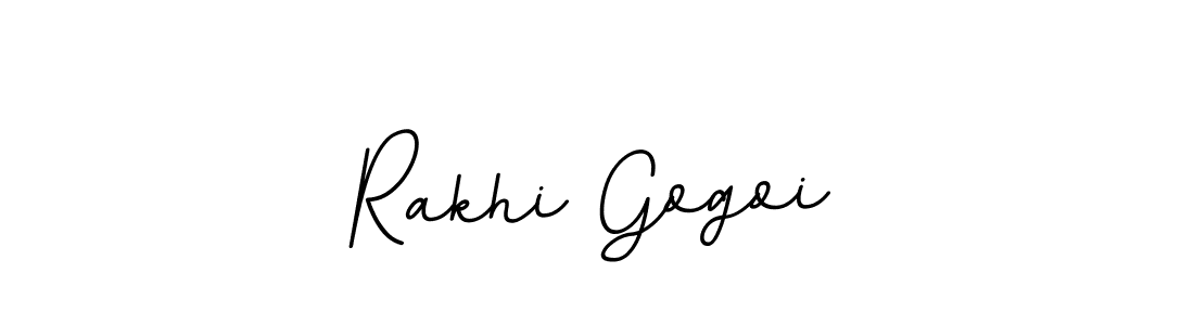 Use a signature maker to create a handwritten signature online. With this signature software, you can design (BallpointsItalic-DORy9) your own signature for name Rakhi Gogoi. Rakhi Gogoi signature style 11 images and pictures png