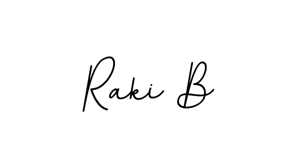 How to make Raki B signature? BallpointsItalic-DORy9 is a professional autograph style. Create handwritten signature for Raki B name. Raki B signature style 11 images and pictures png