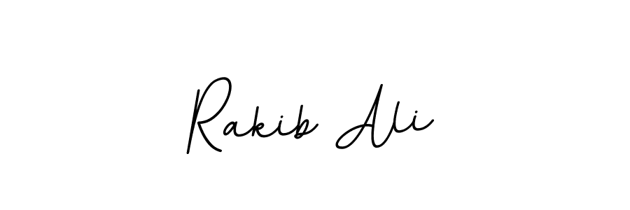 You should practise on your own different ways (BallpointsItalic-DORy9) to write your name (Rakib Ali) in signature. don't let someone else do it for you. Rakib Ali signature style 11 images and pictures png
