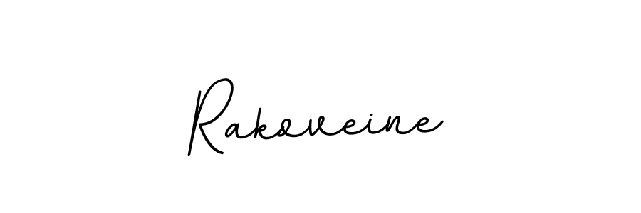 How to make Rakoveine signature? BallpointsItalic-DORy9 is a professional autograph style. Create handwritten signature for Rakoveine name. Rakoveine signature style 11 images and pictures png