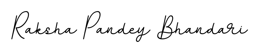 Express your personality with a custom Raksha Pandey Bhandari signature crafted with BallpointsItalic-DORy9 typography. Free transparent PNG download available. Raksha Pandey Bhandari signature style 11 images and pictures png