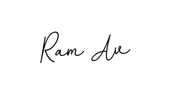 Make a beautiful signature design for name Ram Av. With this signature (BallpointsItalic-DORy9) style, you can create a handwritten signature for free. Ram Av signature style 11 images and pictures png