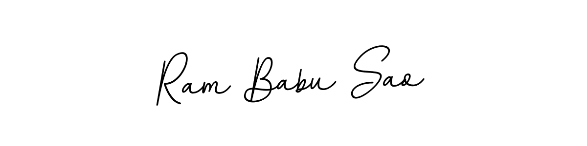 Also You can easily find your signature by using the search form. We will create Ram Babu Sao name handwritten signature images for you free of cost using BallpointsItalic-DORy9 sign style. Ram Babu Sao signature style 11 images and pictures png