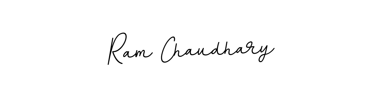 Use a signature maker to create a handwritten signature online. With this signature software, you can design (BallpointsItalic-DORy9) your own signature for name Ram Chaudhary. Ram Chaudhary signature style 11 images and pictures png