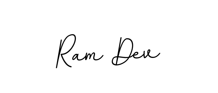 Design your own signature with our free online signature maker. With this signature software, you can create a handwritten (BallpointsItalic-DORy9) signature for name Ram Dev. Ram Dev signature style 11 images and pictures png