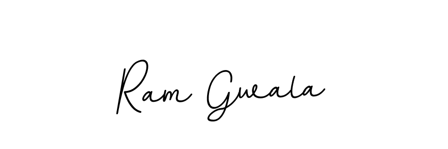 Ram Gwala stylish signature style. Best Handwritten Sign (BallpointsItalic-DORy9) for my name. Handwritten Signature Collection Ideas for my name Ram Gwala. Ram Gwala signature style 11 images and pictures png