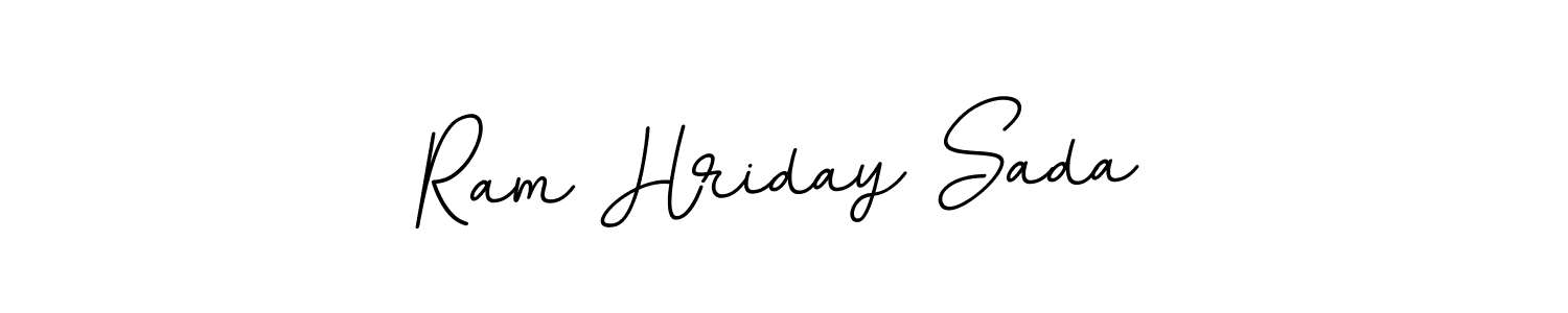 BallpointsItalic-DORy9 is a professional signature style that is perfect for those who want to add a touch of class to their signature. It is also a great choice for those who want to make their signature more unique. Get Ram Hriday Sada name to fancy signature for free. Ram Hriday Sada signature style 11 images and pictures png