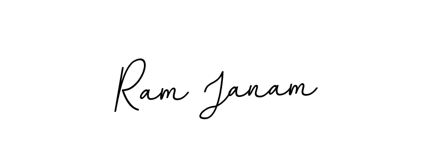 Make a beautiful signature design for name Ram Janam. With this signature (BallpointsItalic-DORy9) style, you can create a handwritten signature for free. Ram Janam signature style 11 images and pictures png