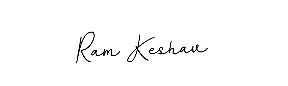 Make a beautiful signature design for name Ram Keshav. With this signature (BallpointsItalic-DORy9) style, you can create a handwritten signature for free. Ram Keshav signature style 11 images and pictures png