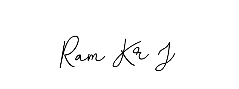 Check out images of Autograph of Ram Kr J name. Actor Ram Kr J Signature Style. BallpointsItalic-DORy9 is a professional sign style online. Ram Kr J signature style 11 images and pictures png