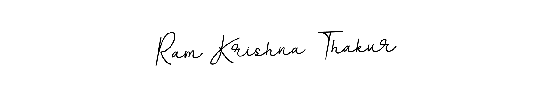 Create a beautiful signature design for name Ram Krishna Thakur. With this signature (BallpointsItalic-DORy9) fonts, you can make a handwritten signature for free. Ram Krishna Thakur signature style 11 images and pictures png