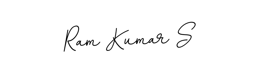 You should practise on your own different ways (BallpointsItalic-DORy9) to write your name (Ram Kumar S) in signature. don't let someone else do it for you. Ram Kumar S signature style 11 images and pictures png