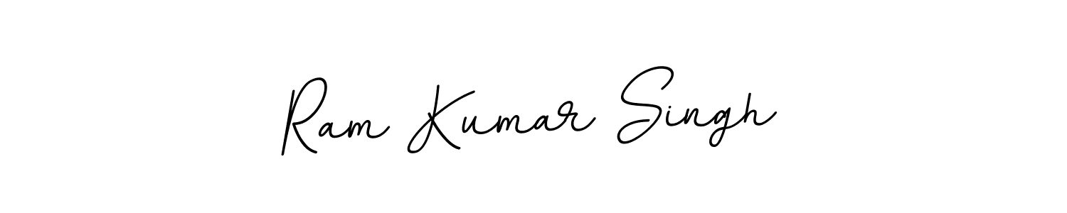 How to make Ram Kumar Singh name signature. Use BallpointsItalic-DORy9 style for creating short signs online. This is the latest handwritten sign. Ram Kumar Singh signature style 11 images and pictures png