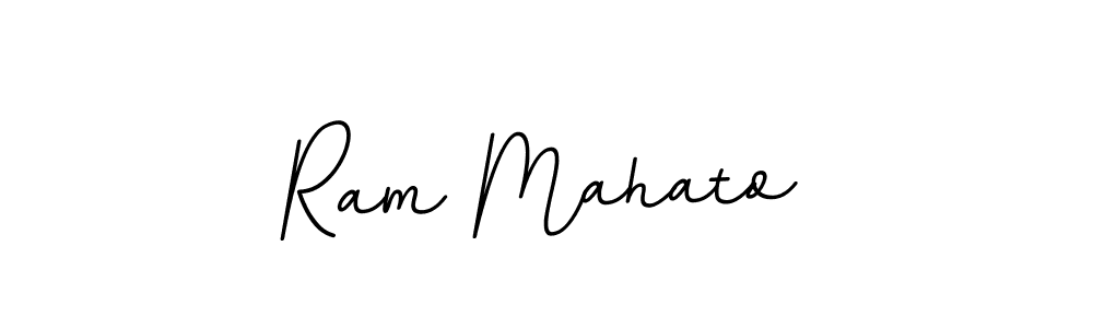 Create a beautiful signature design for name Ram Mahato. With this signature (BallpointsItalic-DORy9) fonts, you can make a handwritten signature for free. Ram Mahato signature style 11 images and pictures png