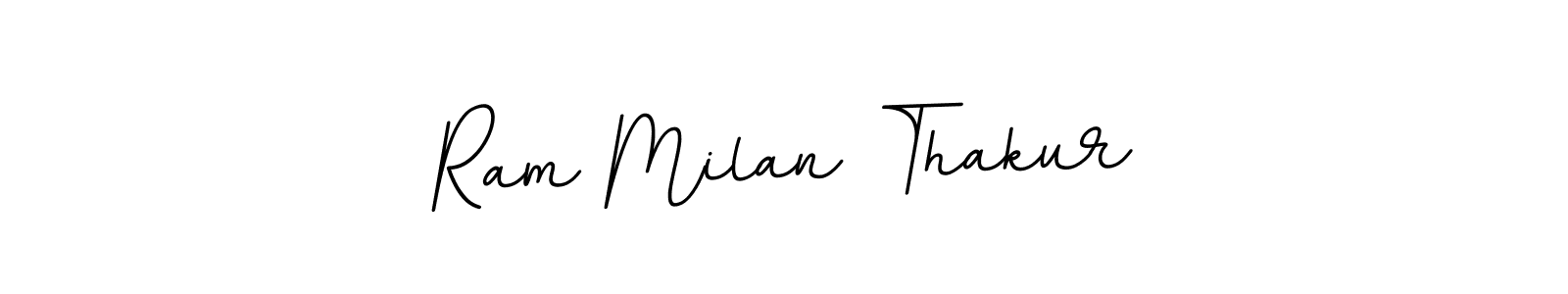 Also we have Ram Milan Thakur name is the best signature style. Create professional handwritten signature collection using BallpointsItalic-DORy9 autograph style. Ram Milan Thakur signature style 11 images and pictures png